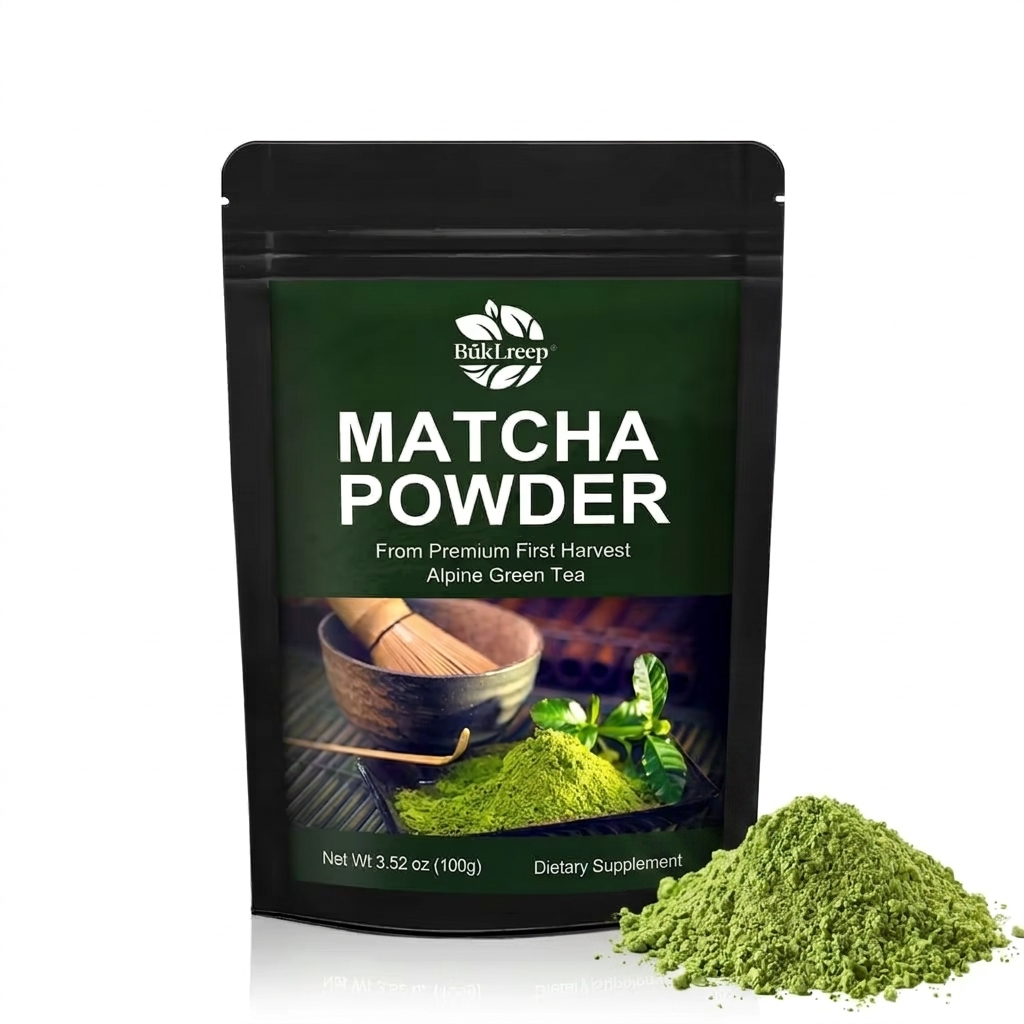 Herbal Tea - Matcha Powder, Natural Energy Booster &