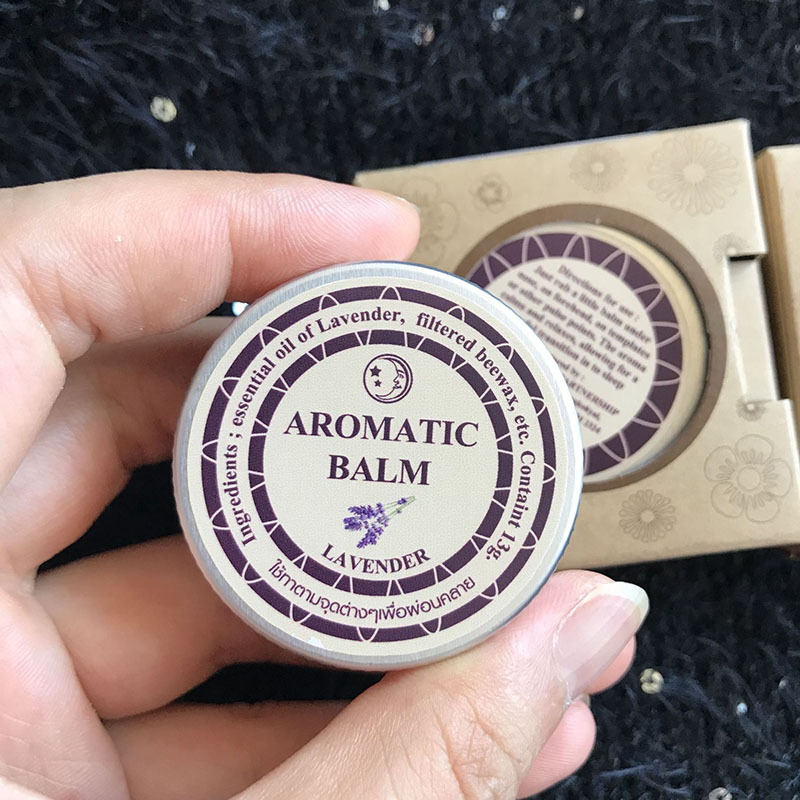 Lavender Aromatherapy Balm 15g - đánh giá và giá Lavender Oil