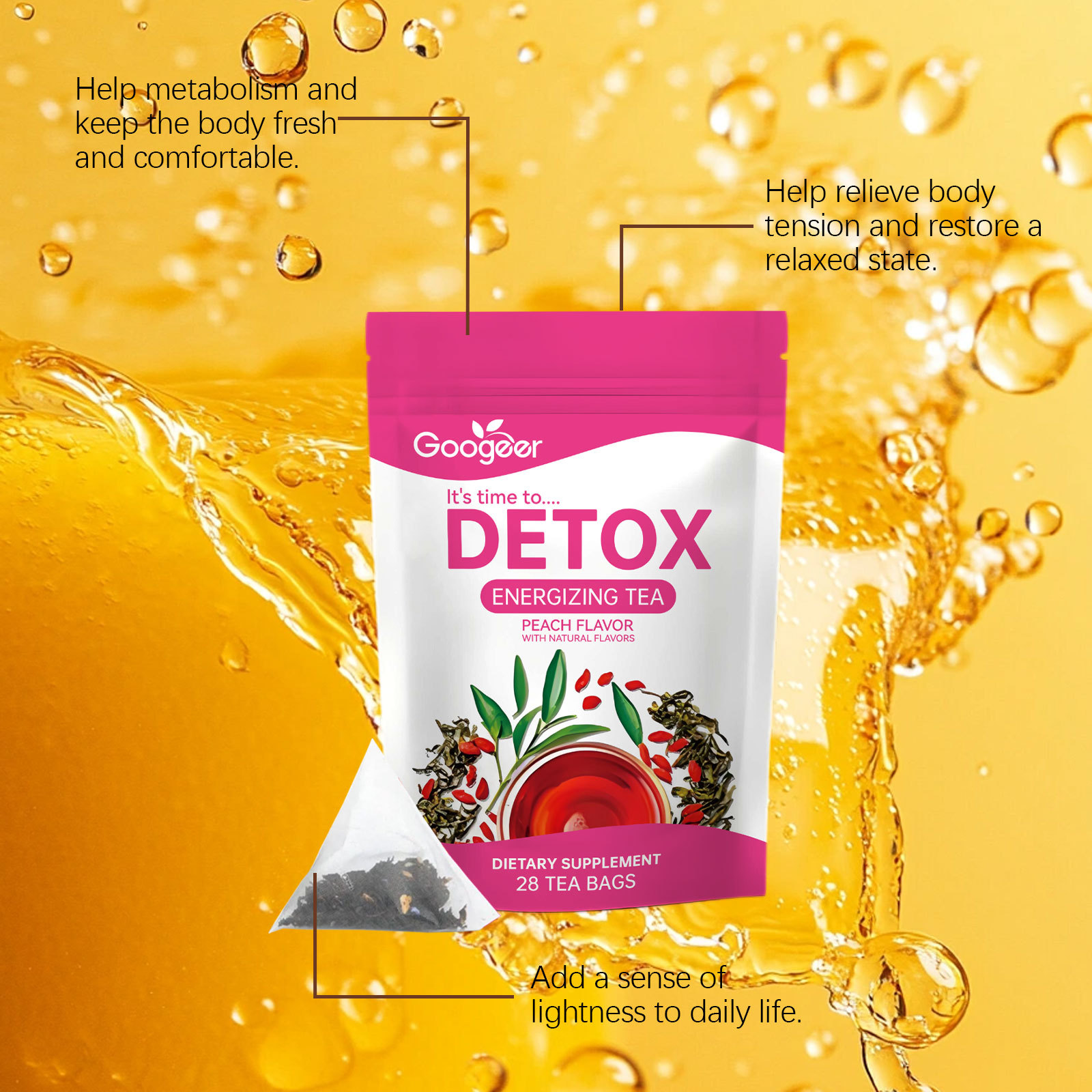 Detox Cleanse Tea - Body Treat - đánh giá và giá Herbal Tea
