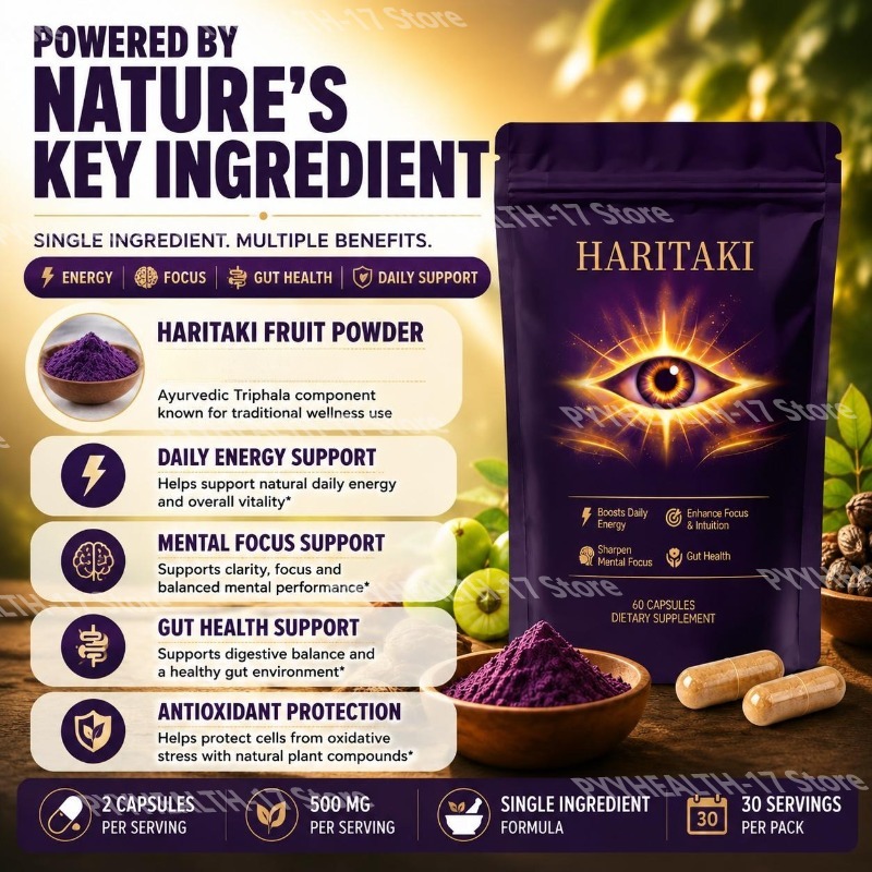 HARITAKI Capsules for Daily En - đánh giá và giá Herbal Tea