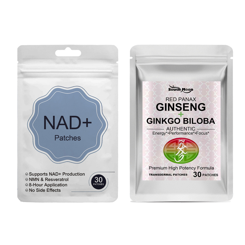 NAD+ Patches & Red Panax Ginse - đánh giá và giá Ginger Tea