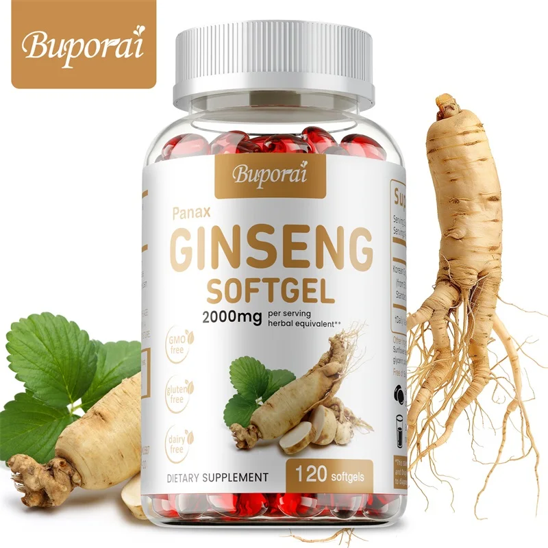 Red Panax Ginseng Capsules - f - đánh giá và giá Ginger Tea